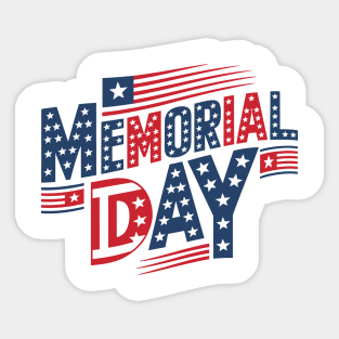 Memorial-Day Sticker